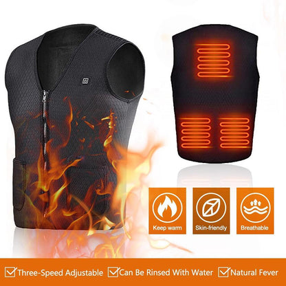 Подгряваща жилетка с USB VESTS