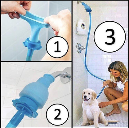 Подвижен душ с маркуч за домашни любимци Pet Rinser