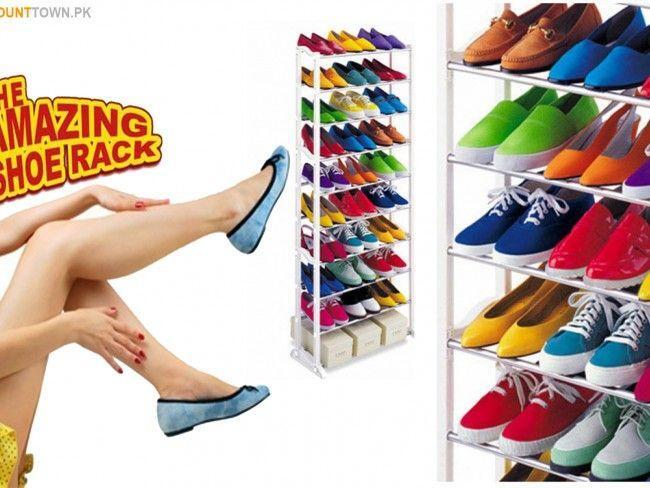 Подвижен стелаж за 30 чифта обувки- Shoe Rack