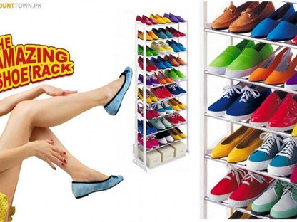Подвижен стелаж за 30 чифта обувки- Shoe Rack
