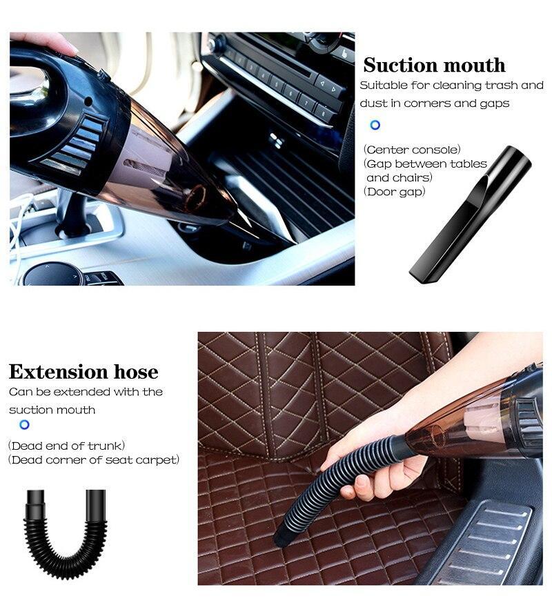 Прахосмукачка за кола CAR VACUUM CLEANER A-016 12V