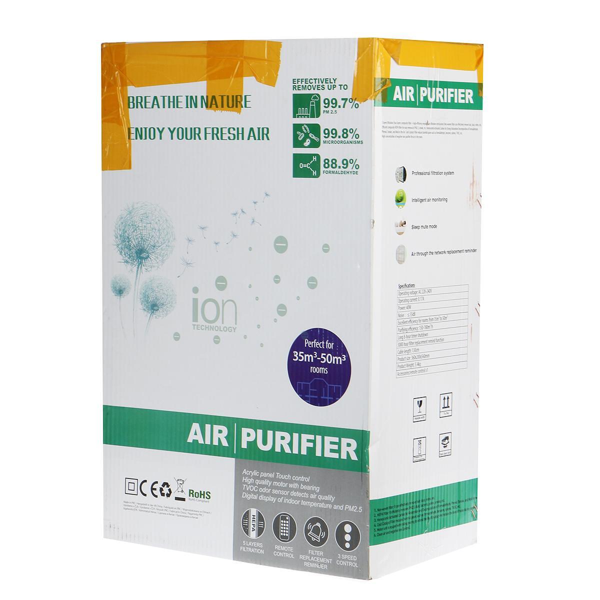 Пречиствател за въздух Ion Air Purifier 50 кв.м.