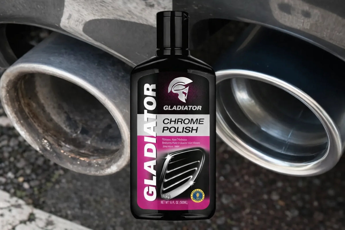 Препарат за почистване и полиране на хром елементи GT22 GLADIATOR®