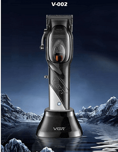 Професионална машинка за подстригване с магнитен мотор VGR, V-002, Безжична, Акумулаторна