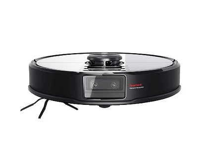 Робот прахосмукачка Roborock S6 MaxV, ReactiveAI, Навигация LiDAR, 5200 mAH, Автономия 3 ч, Moп, WiFi, Черен