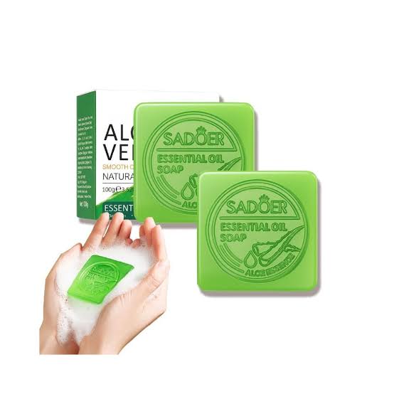 Sadoer Aloe Vera Smooth Cleansing Natural Soap Сапун с етерично масло от алое вера