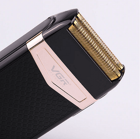 Самобръсначка VGR V331 Shaver, Професионална, Двустранна, Безжична, USB зареждане, Черен
