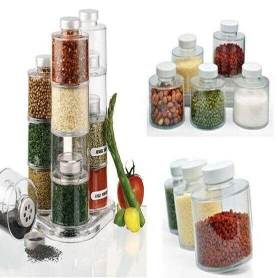 Сет кутии за подправки SPICE TOWER CAROUSEL