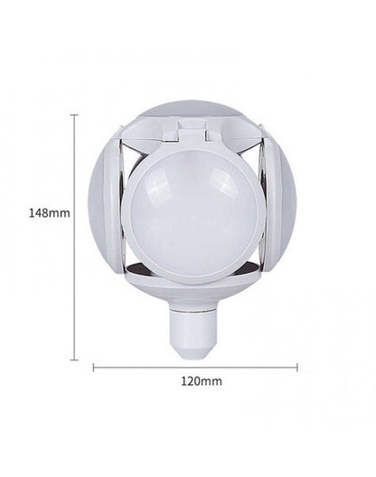 Сгъваема LED лампа с форма на футболна топка 60W, 7200K