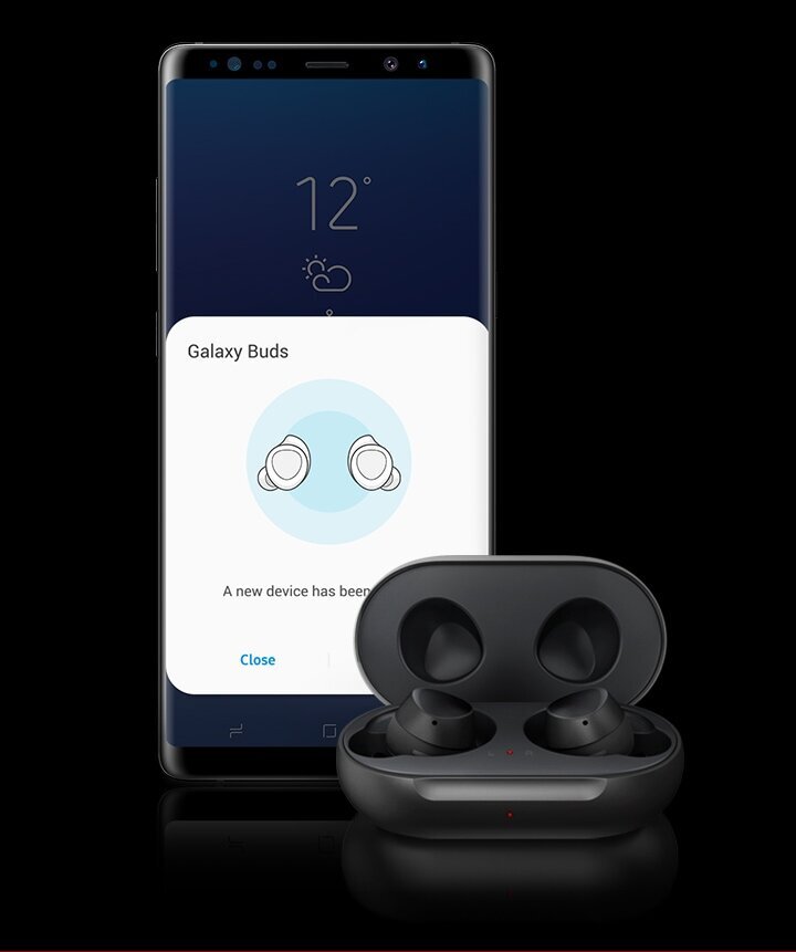Безжични Слушалки Buds Bluetooth /Черни/