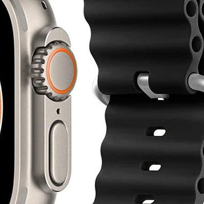 Смарт часовник, S8+, 49mm Възможност за провеждане на разговори, Безжично зареждане, Унисекс