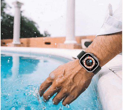Смарт часовник, S8+, 49mm Възможност за провеждане на разговори, Безжично зареждане, Унисекс
