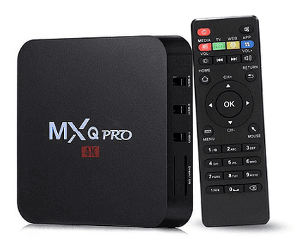 Смарт ТВ Бокс, Android 7.1 TV BOX, безплатна телевизия, 4K, HDMI, Wi-Fi, Internet TV, Черен