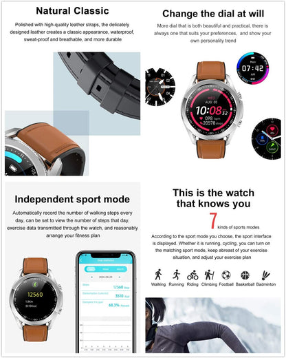 Smart Watch Lemfo G33 черен часовник с пулс и кръвно налягане
