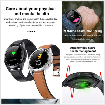 Smart Watch Lemfo G33 черен часовник с пулс и кръвно налягане
