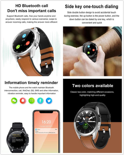 Smart Watch Lemfo G33 черен часовник с пулс и кръвно налягане