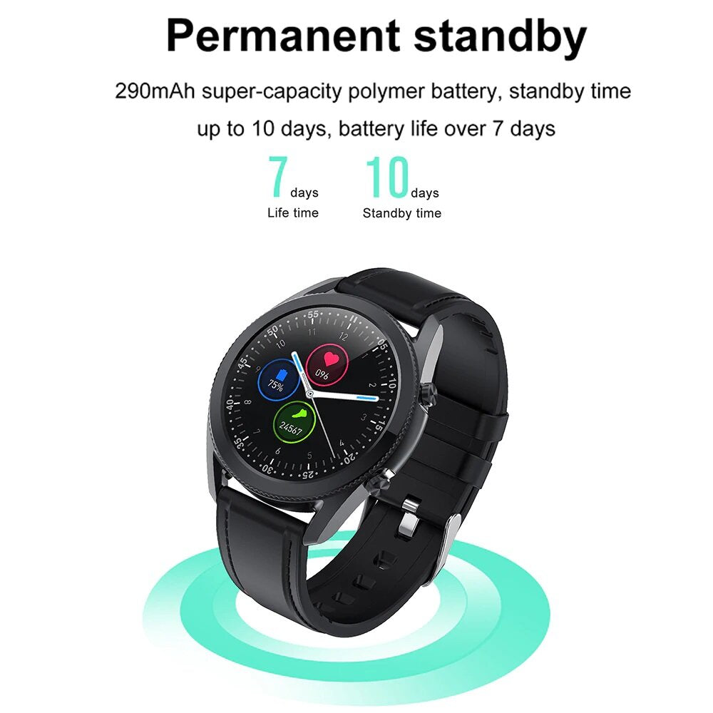 Smart Watch Lemfo G33 черен часовник с пулс и кръвно налягане