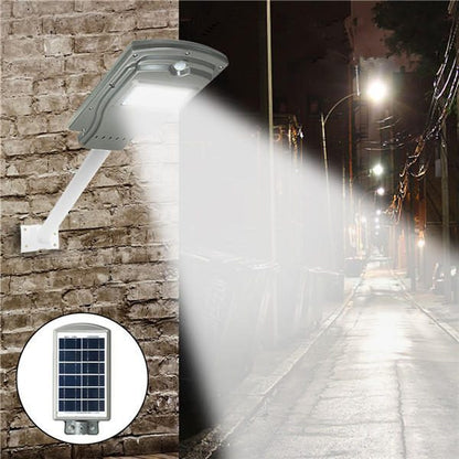 СОЛАРНА ЛАМПА С ДАТЧИК ЗА ДВИЖЕНИЕ, 20, 40, 60,90W IP65 + стойка