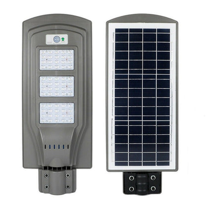 СОЛАРНА ЛАМПА С ДАТЧИК ЗА ДВИЖЕНИЕ, 20, 40, 60,90W IP65 + стойка