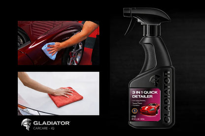 Спрей 3 в1 бърз детайлър за боя, стъкла и хром GT302 GLADIATOR®