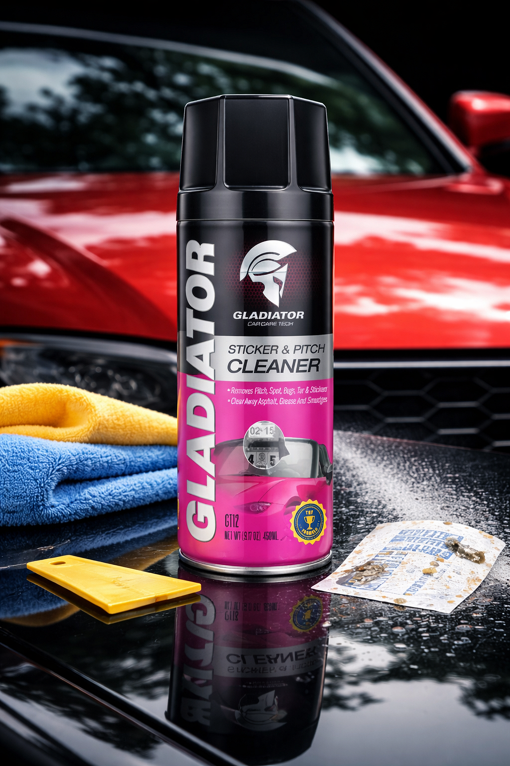 Спрей за премахване на стикери и лепило GT12 GLADIATOR®