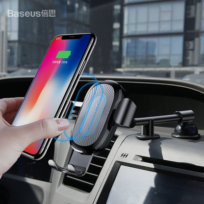 Стойка за автомобил Baseus Qi Wireless Charger