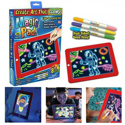 Светещ таблет за рисуване Magic Drawing Pad