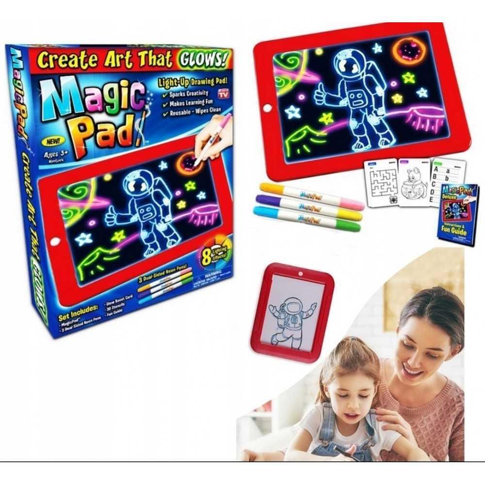 Светещ таблет за рисуване Magic Drawing Pad
