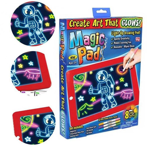 Светещ таблет за рисуване Magic Drawing Pad