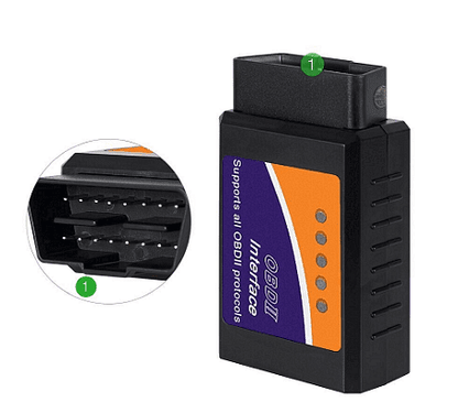 Тестер за автомобилна диагностика ELM 327 OBD II WIFI, Android и Apple