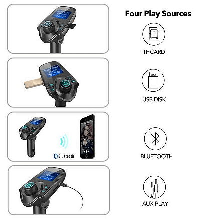 Трансмитер Bluetooth Multifunctional Wireless Car Mp3 с двойно USB