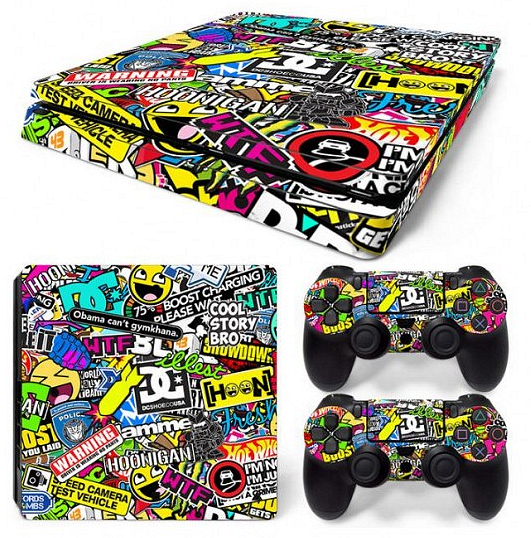 Уникални стикери за PlayStation 4 SLIM