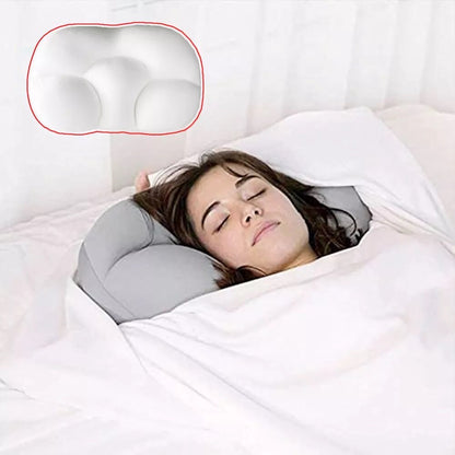 Универсална Ергономична възглавница 3D Sleep Pillow /бяла/