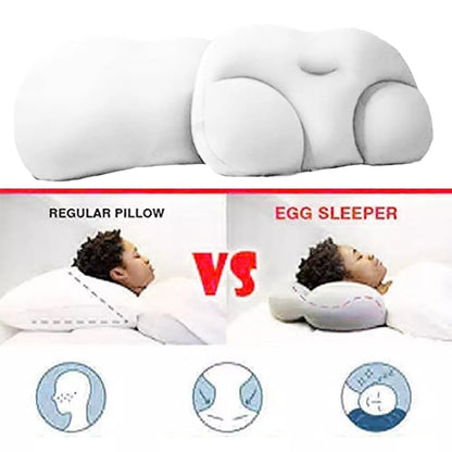 Универсална Ергономична възглавница 3D Sleep Pillow /бяла/