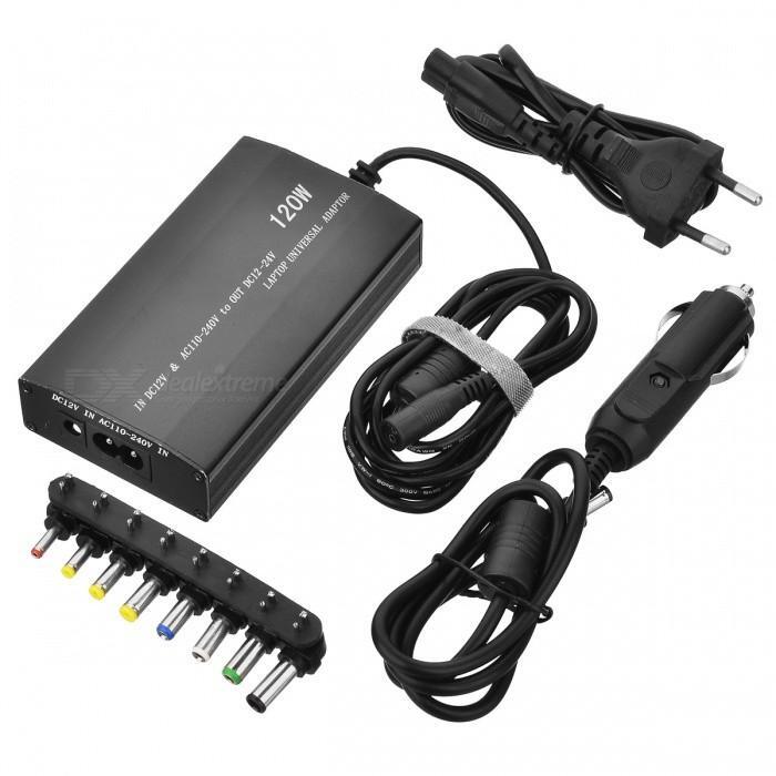 Универсално зарядно Automat, за лаптопи, 120W, 12V, 220V, за кола и за ел. мрежа
