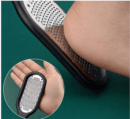 Уред за безболезнено почистване на пети, Foot File Stainless