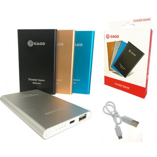Външна батерия 9000mAh Ultra Slim Power bank