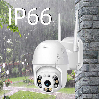ВЪНШНА КАМЕРА С ДВЕ АНТЕНИ цветно нощно виждане Waterproof Wifi FULL HD 1080P