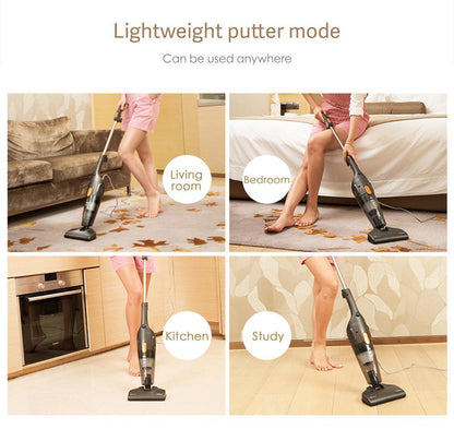 Вертикална прахосмукачка Xiaomi Deerma DX115C Vacuum cleaner, 600W, Черен
