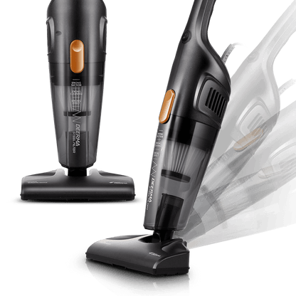 Вертикална прахосмукачка Xiaomi Deerma DX115C Vacuum cleaner, 600W, Черен