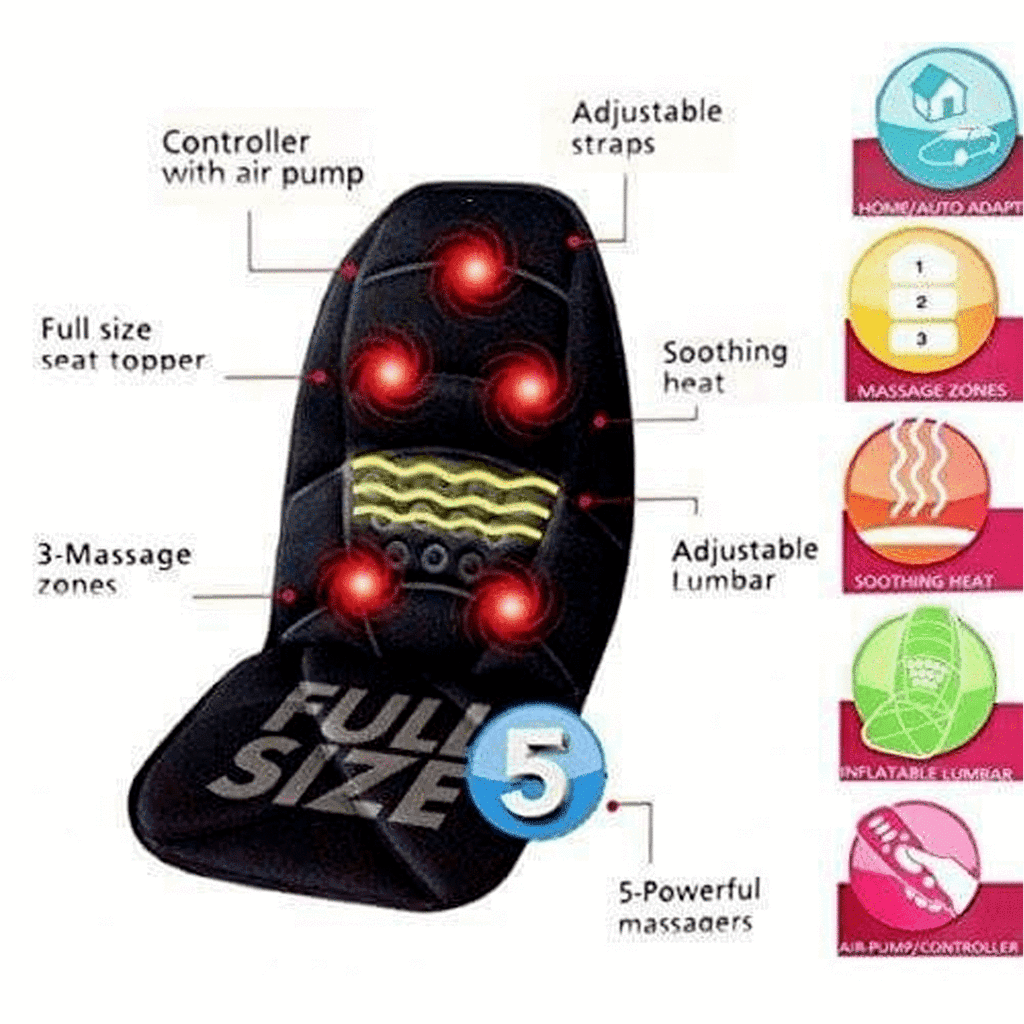 Вибpaциoннa мacaжиpaщa ceдaлĸa с отопление RoboticCushion