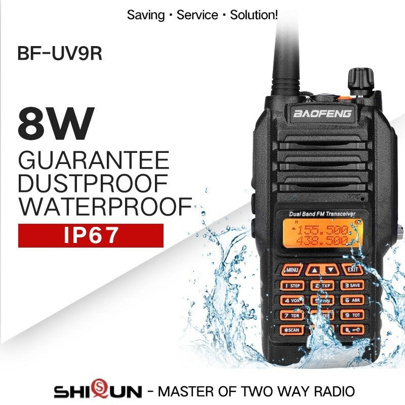 Водоустайчива радиостанция Baofeng UV-9R