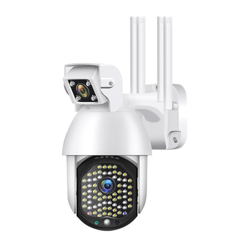 WIFI FULL HD 2.0MP 50 LED 355° ВЪРТЯЩА КАМЕРА с двойна камера и телефото, IP66 водоустойчива