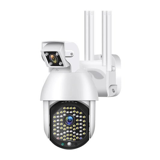 WIFI FULL HD 2.0MP 50 LED 355° ВЪРТЯЩА КАМЕРА с двойна камера и телефото, IP66 водоустойчива