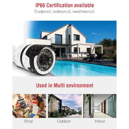 Wateproof Camera WIFI за външен монтаж, нощно виждане Full HD