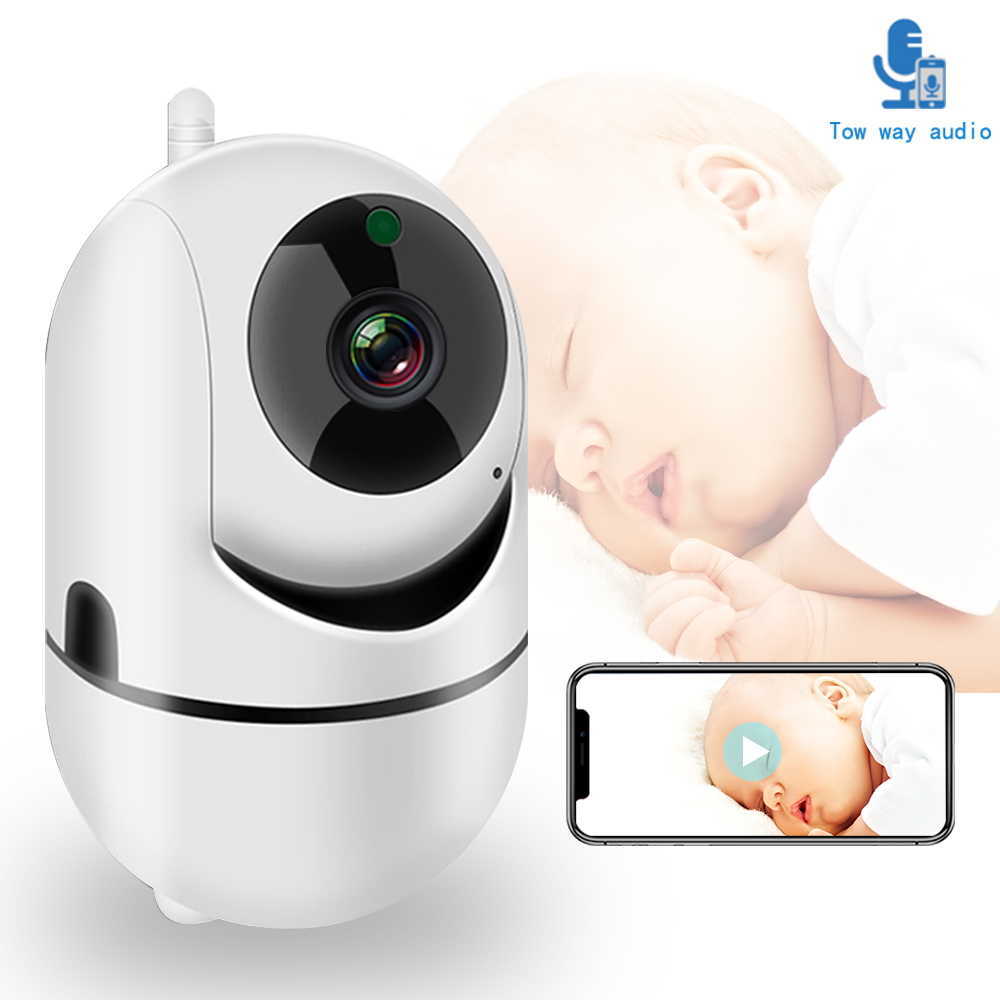 WiFi IP Камера Въртяща се 360° Full HD с Нощно Виждане и двупосочен звук