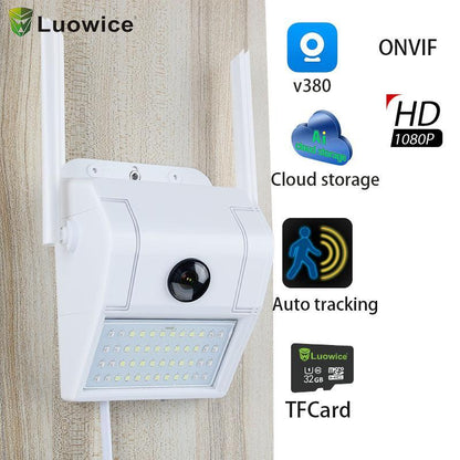 Wifi Камера с вградено LED осветление V380 FUll HD водоустойчива