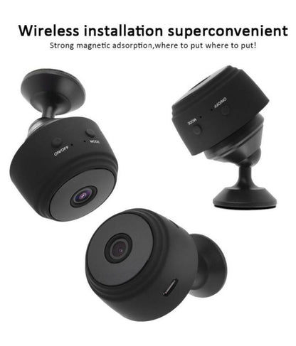 WIFI МИНИ БЕЗЖИЧНА КАМЕРА FULL HD с автономна батерия