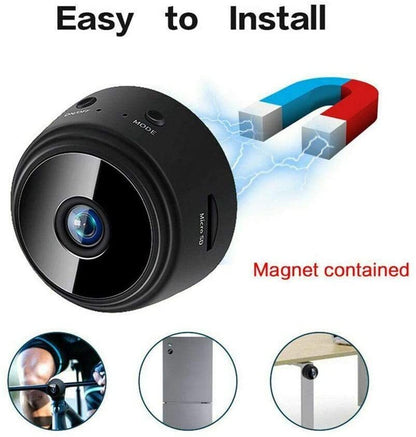 WIFI МИНИ БЕЗЖИЧНА КАМЕРА FULL HD с автономна батерия